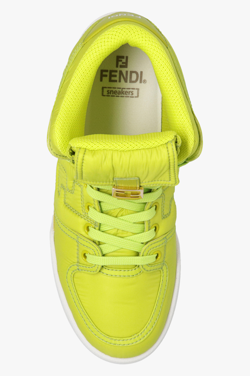 top sneakers Fendi Neon Fendi Match high Fendi Launches Capsule SchaferandweinerShops Italy